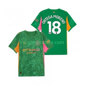 Completo Calcio Manchester City ORTEGA MORENO 18 Portiere Divisa Prima 2025-2026